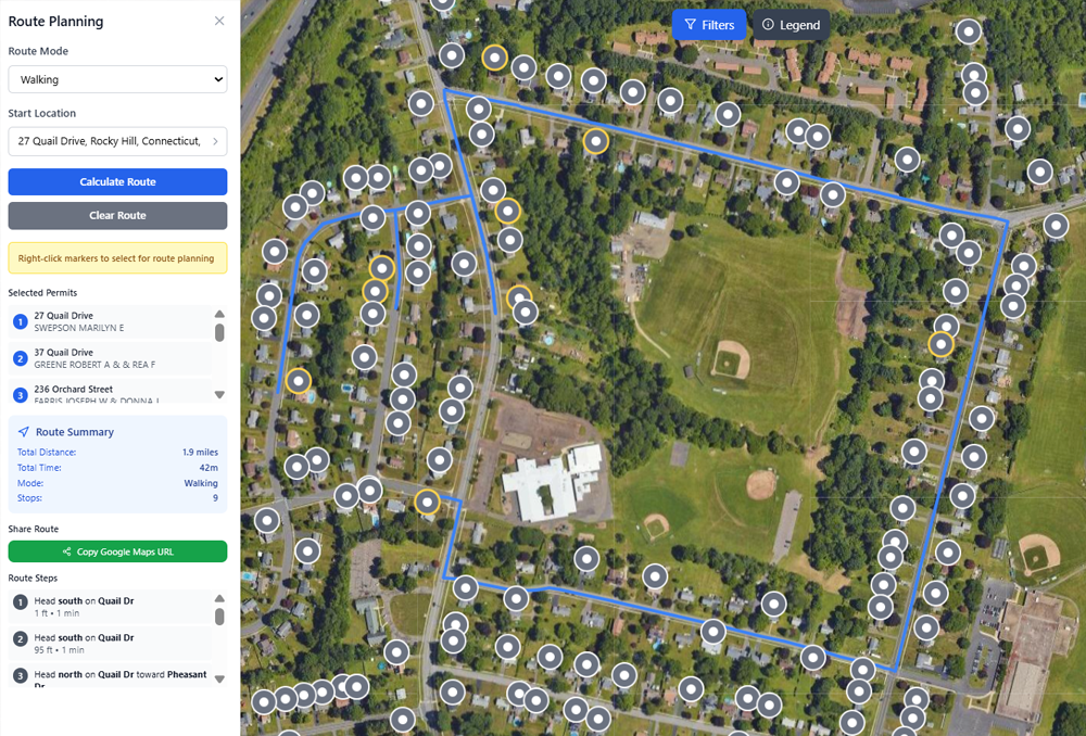 Built in Route Planning